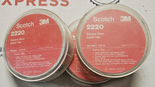  LOT OF 3  SCOTCH 3M 2220 ELECTRICAL STRESS CONTROL TAPE