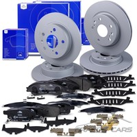 Ate Bremsscheiben +BremsbelÄGe Vorne+Hinten FÜR Suzuki SX4 S-CROSS Jy Vitara Ly