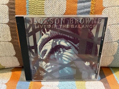 Jackson Browne Lives In The Balance in Good+ condition SHIPS FREE