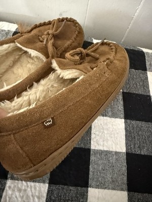 Lamo Slippers 1 Kids Suede & Shearling Brown