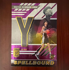 Victor Wembanyama 2023-24 Donruss Elite Spellbound No. 7 RC Spurs