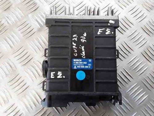 AUDI 100 44, 44Q, C3 Motorsteuergerät ECU 443906264C 0280800252 2.30 25452311