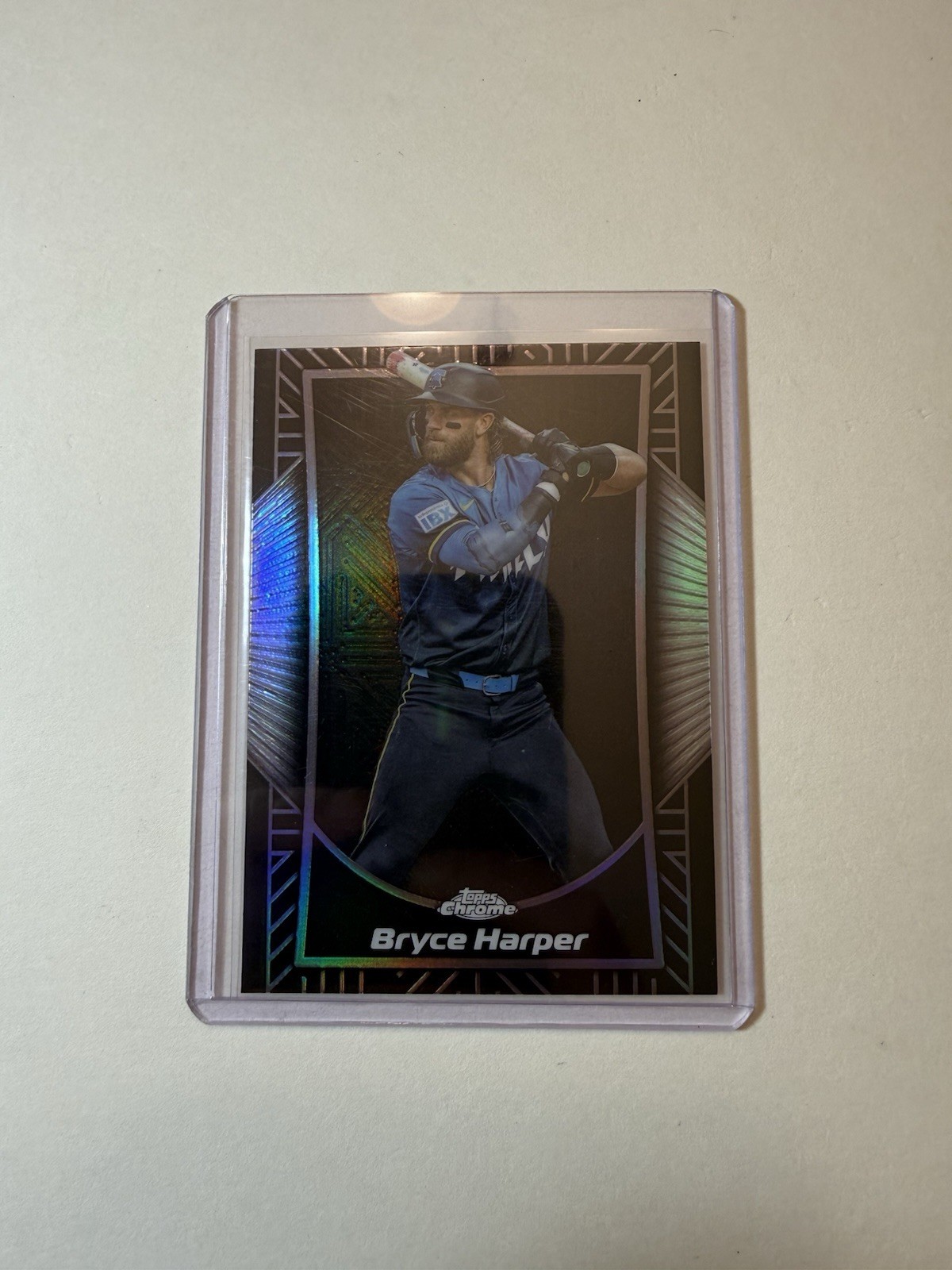 2025 Topps Chrome Bryce Harper Shadow Etch Short Print SE-4 Case Hit Odds 1:481