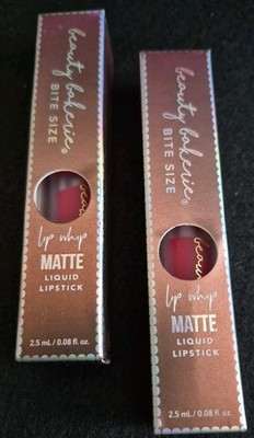 2 Beauty Bakerie Bite Size Lip Whip MATTE Liquid Lipstick-Bowl Of Cherries