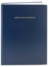 Lab Notebook Laboratory Notebook - 96 Pages .25'' Grid Format 8 7/8'' x 11 ...