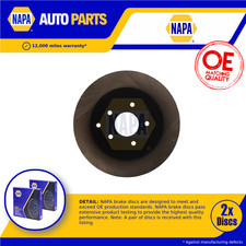 2x Coppia Dischi Freno Ventilati per INFINITI QX50 3.0D Posteriore 2013 su V9X 308mm Set