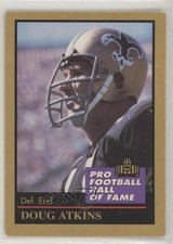 1991 Enor Pro Football Hall of Fame Doug Atkins #4 HOF 0q3