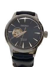 SEIKO PRESAGE Automatic Wristwatch Analog Leather NVY NVY 4R38 01N0