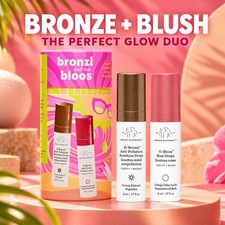 Drunk Elephant Bronzi and the Bloos D-Bronzi  O-Bloos Drops Set 8ml Each Sealed