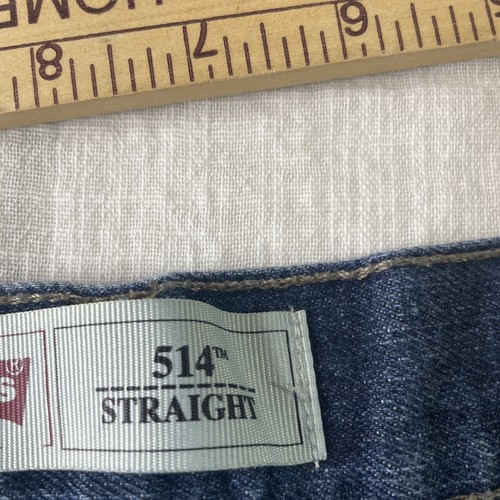 LEVIS 514 STRAIGHT Boys Size 20 REG (30x30) Stretch Denim Blue Jeans NEW - Picture 6 of 10