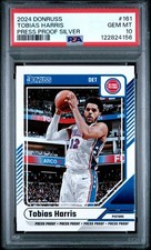 2024 PANINI DONRUSS PRESS PROOF SILVER #161 TOBIAS HARRIS PSA 10