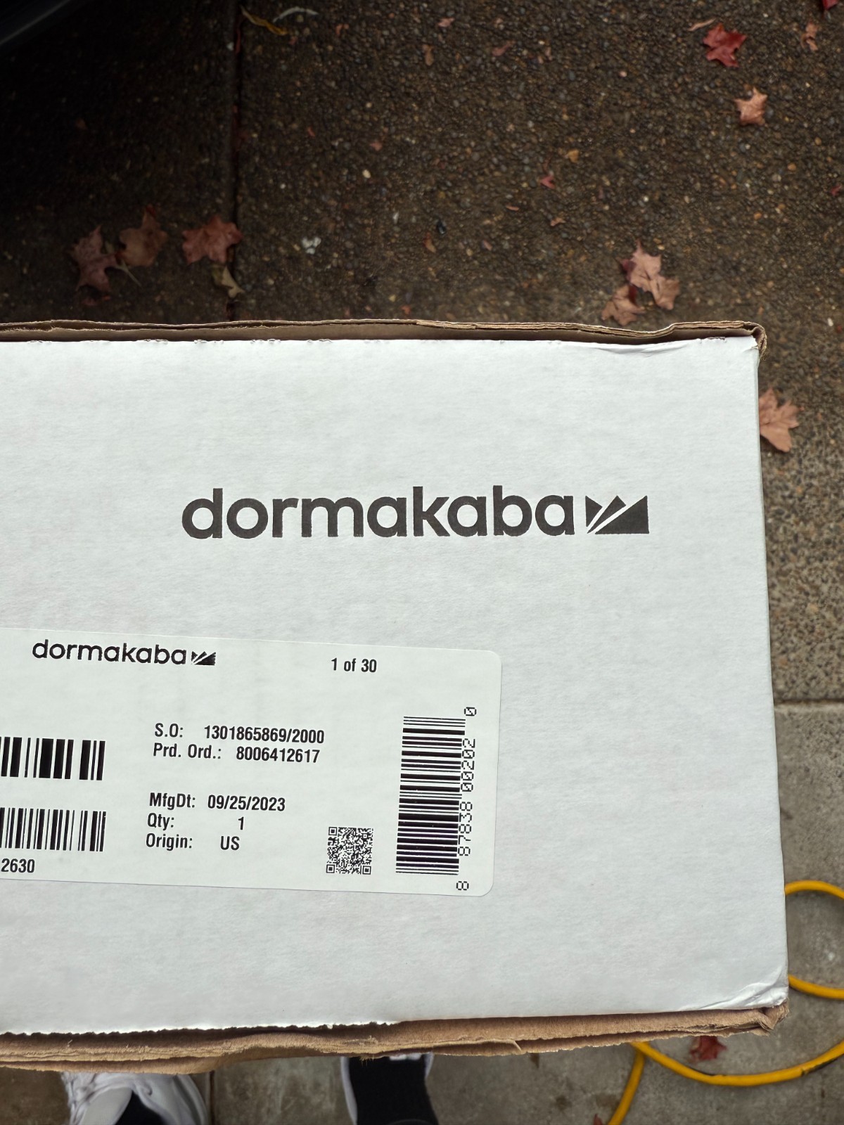 Dormakaba F9300B 630 Rim Exit Panic Device Grade 1 Fire Rated 36" Door - NIB