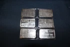 1973 Barter Bar Silver Bar Paradise Calif. 1 OZ  .999  Crabtree Mint Four 1/4