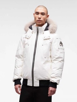 moose knuckles 白ファー白ダウンジャケット Sサイズ moose knuckles 白ファー白ダウンジャケット Sサイズ MOOSE KNUCKLES