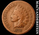 1878 Indian Head Cent - Scarce  Semi-key  Better Date  No Reserve  #K4284
