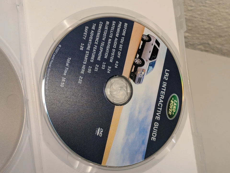 2007 2008 2009 2010 2011 Land Rover LR2 SE HSE Navigation DVD Map U.S West Disc - Image 4 of 4