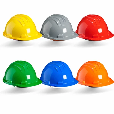 Helm Bauhelm Schutzhelm Arbeitshelm Bauarbeiterhelm Arbeitsschutzhelm Schutz - Bild 1 von 4