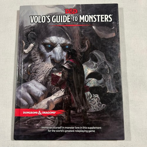 Dungeons & Dragons Volo's Guide to Monsters Hard Cover Book 2016