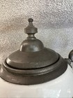 Rare Early Porcelain & Pewter Covered Sugar Dish  — photo 3