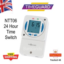 Timeguard 24-Hour Timeswitch NTT06 Slimline General Purpose 16A 230v Mains Wired
