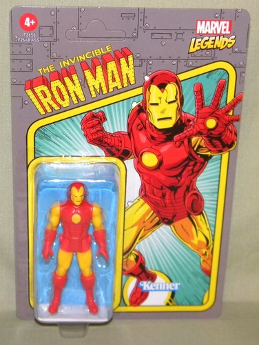 CAPTAIN AMERICA IRON MAN ELEKTRA BLACK PANTHER Marvel Legends Retro 3.75" 2021 - Picture 11 of 19