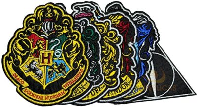 Harry Potter Patches 6er Set Deluxe Edition offiziell ''''NEU'''' VERSIEGELT