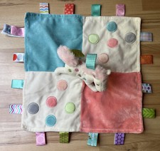 Taggies Signature Mary Meyer Horse Lovey Baby Security Blanket Polka Dot Pony