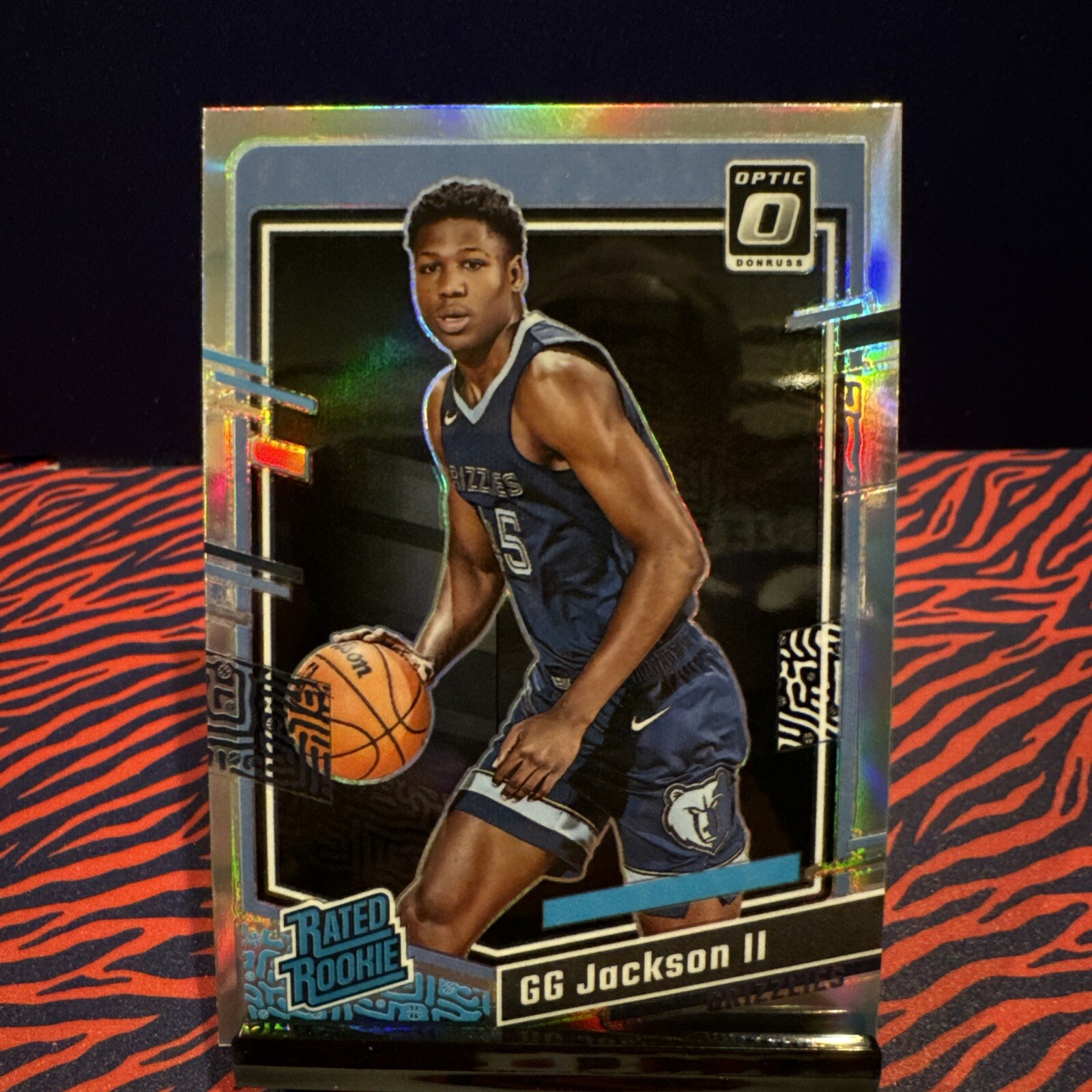 2023-24 Panini Donruss Optic - Rated Rookie Holo Prizm #228 GG Jackson (RC)