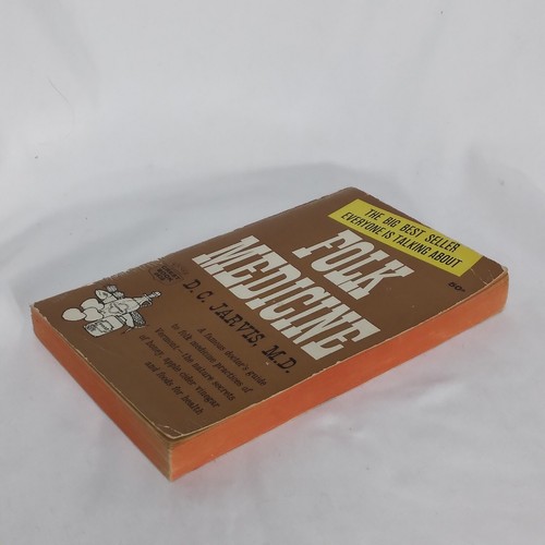 Folk Medicine by D.C. Jarvis, M.D. Fawcett Crest Good Vintage Paperback 1962 - Picture 7 of 13