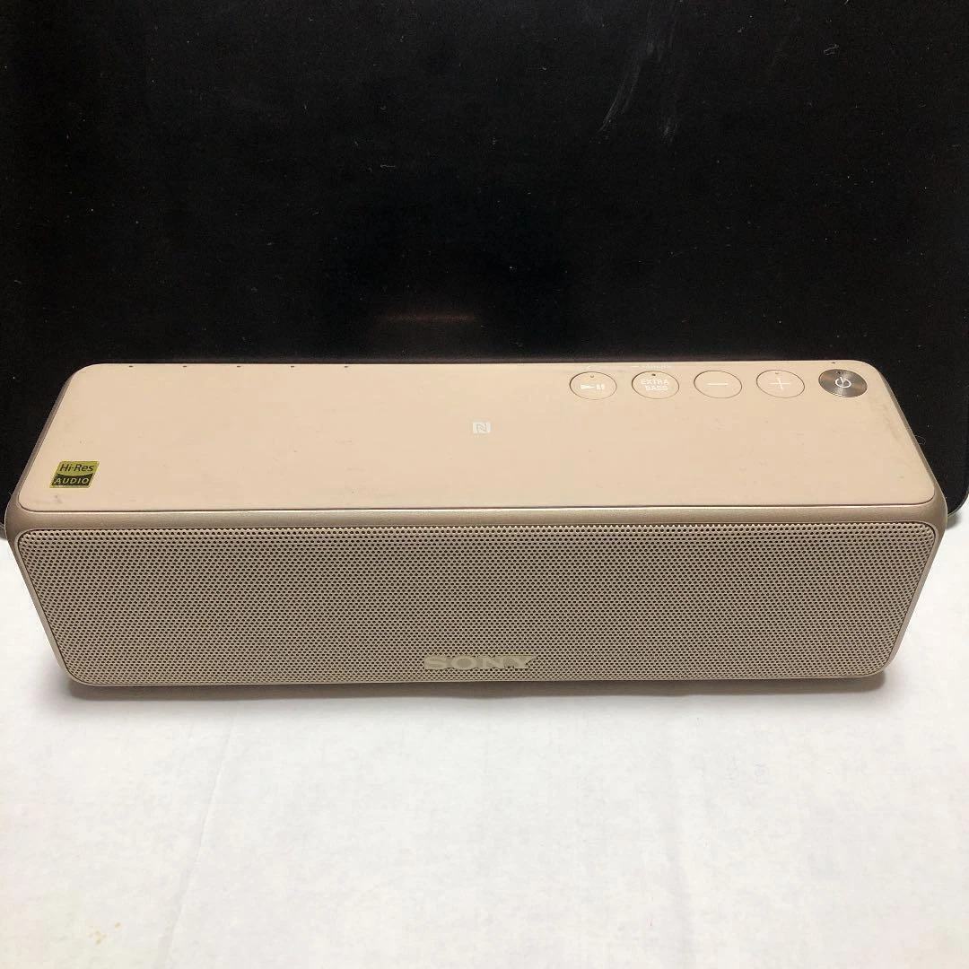 Sony Wireless Portable Speaker Srs-Hg10 Bluetooth Wi-Fi Ldac Hi-Res Gold  Tested