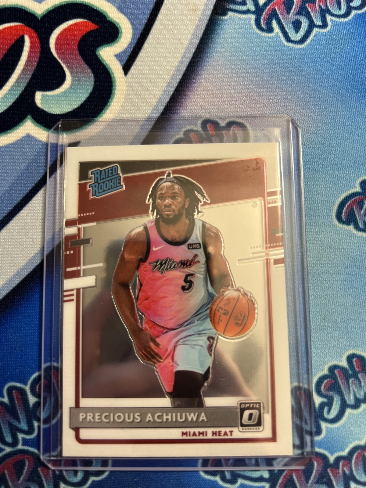 2020-21 Panini Donruss Optic Precious Achiuwa Rated Rookie #170 Miami Heat