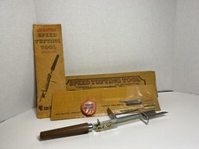 Vintage RC Rug Crafters Speed Tufting Tool Set with Instruction Read 