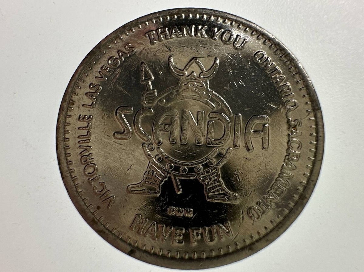 Scandia Fun Token Coin 1976 Have Fun For Everyone Collectible