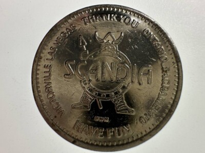 Scandia Fun Token Coin 1976 Have Fun For Everyone Collectible