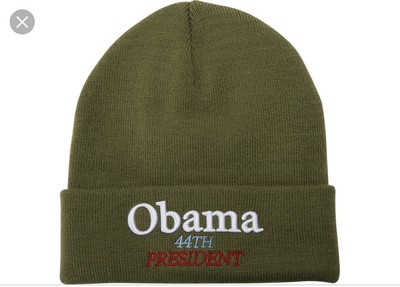 obama supreme beanie