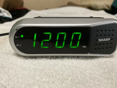 Sharp SPC100 Digital Alarm Clock - Ascending Begins Faintly and Grows