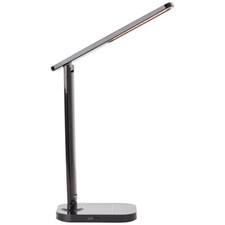 Brilliant G93102/06 Vicari LED Deko Schreib Tisch Lese Lampe Leuchte schwarz USB