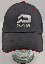 Dexter Axle Black & Red Adjustable Baseball Hat 