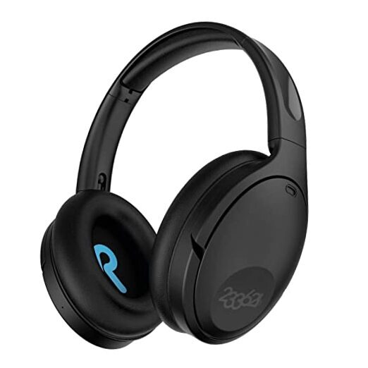 Hush Hybrid Active Noise Cancelling Bluetooth Headphones with 100 Hrs of Onyx