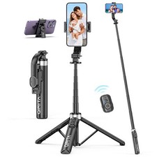 Cell Phone Tripod Stand for Travel Video Recording Vlog with Remote Control