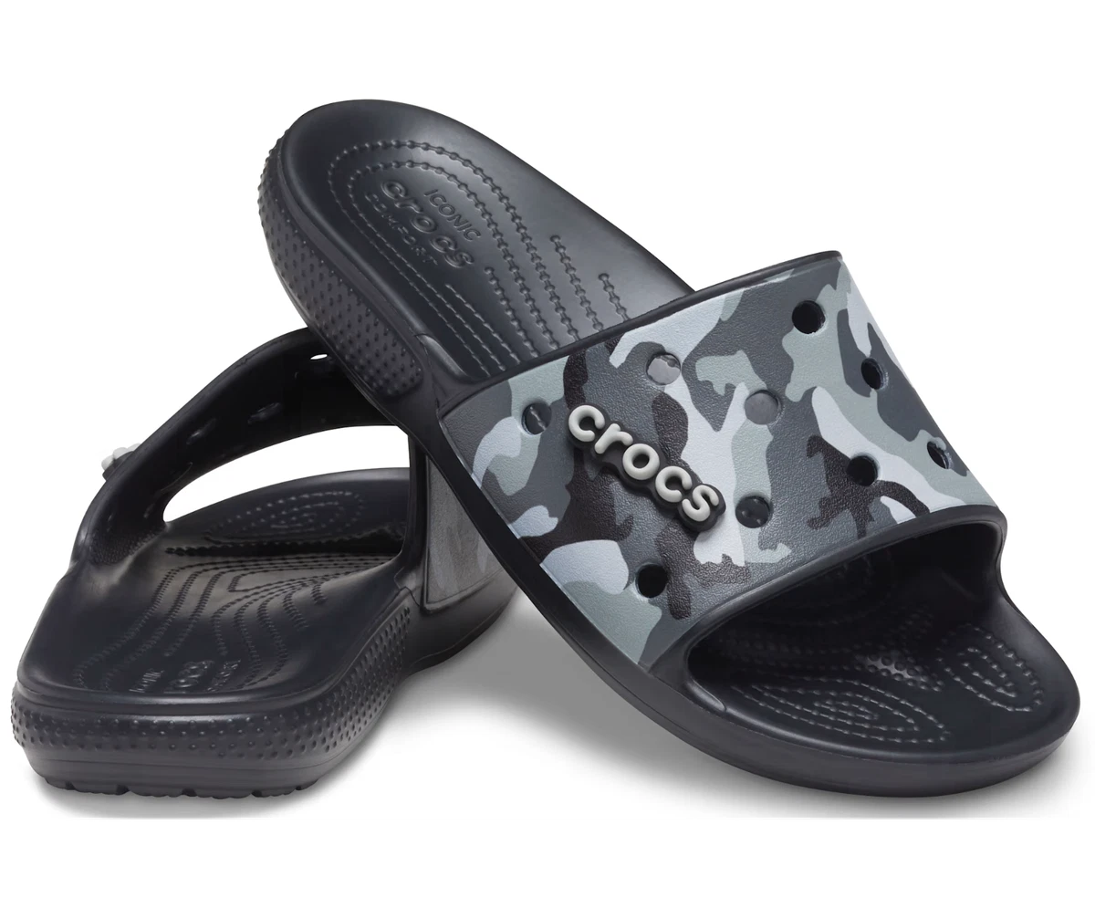Crocs classic graphic slide discount
