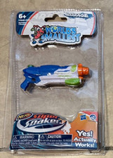 Nerf Mini Super Soaker Barrage Gun World's Smallest Hasbro NEW factory sealed