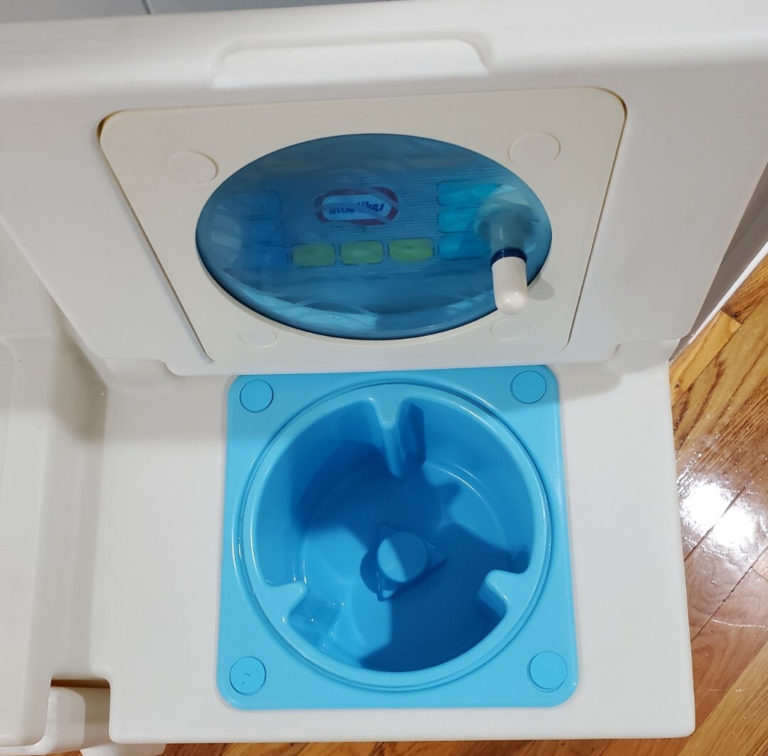 Vintage Little Tikes Washer Dryer Ironing Board Laundry Iron Board