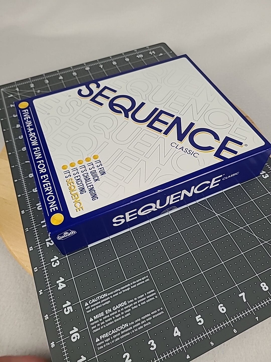 Original Sequence Board Game with Folding Board Cards and Chips Family Play New