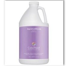 ColorProof Signature Blonde VIOLET SHAMPOO 64.oz - 1/2 Gallon 306 