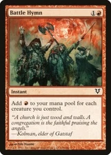 Battle Hymn 1x  MtG Avacyn Restored SP/NM