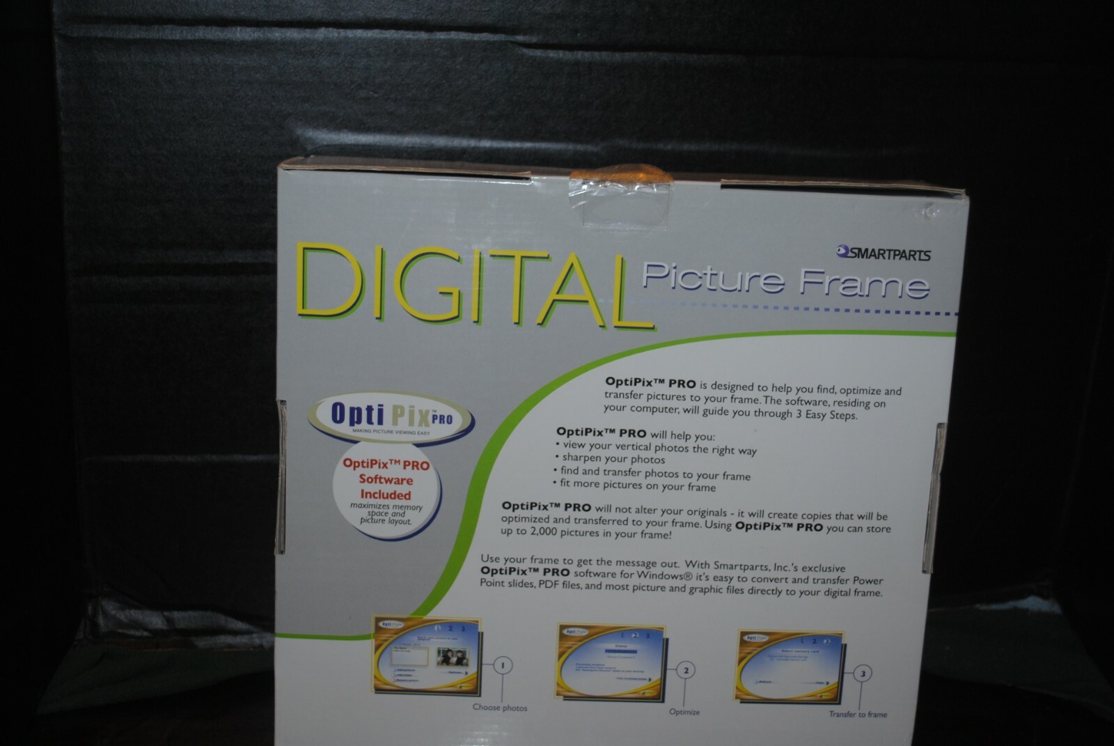 Smartparts Digital Picture Frame Stores up to 2000 Pictures eBay