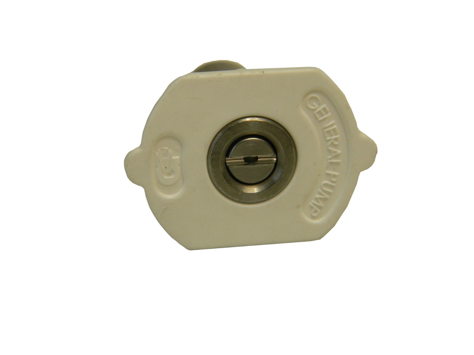 General Pump 40 Degree #9.0 Orifice White Pressure Washer Quick Connect Nozzle