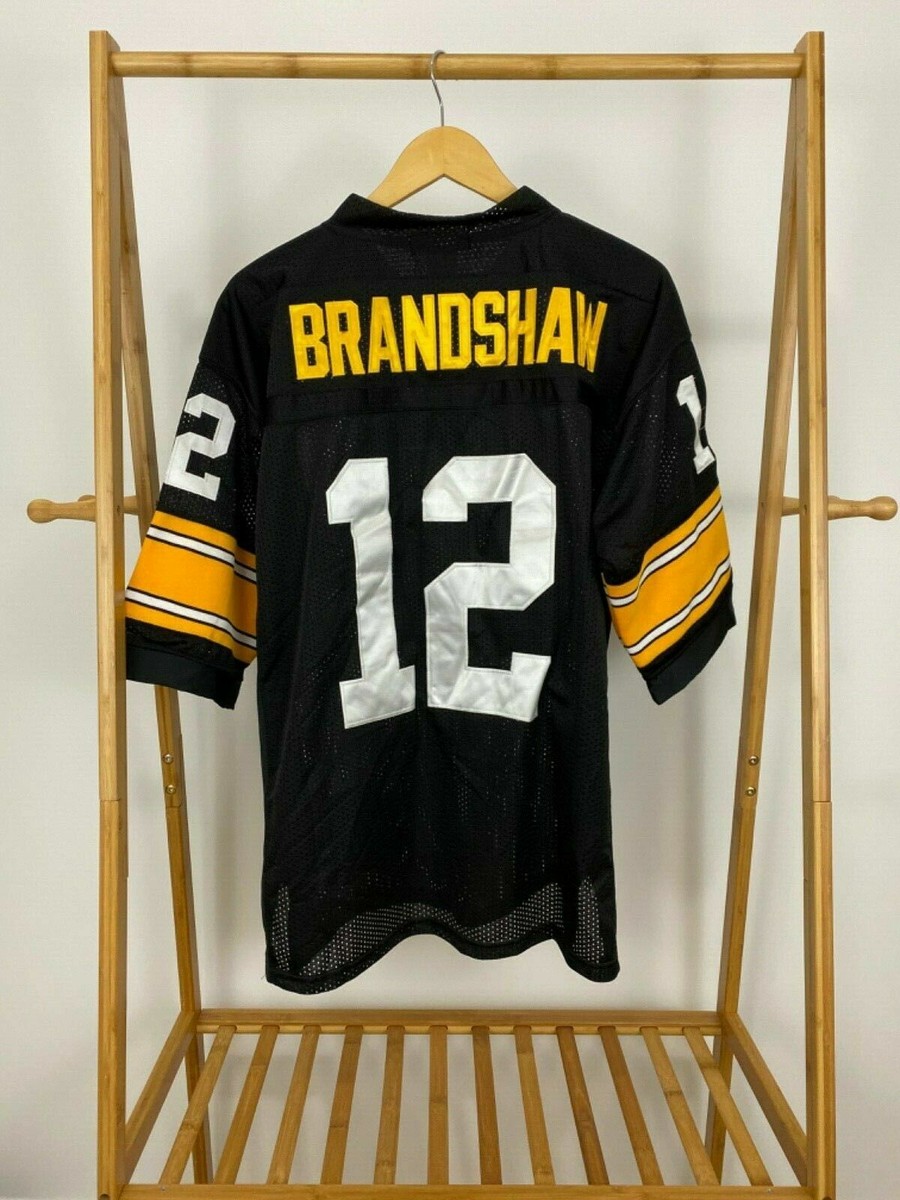 RARE MISPRINT Terry Bradshaw #12 Mitchell & Ness Pittsburgh