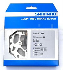 Shimano Disc Brake Rotor SM-RT70 140mm Center Lock,ICE-TECH for Road/MTB Bike